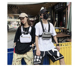 Mini Men's Chest Rig Streetwear Outdoor Sports Waist Bag Military Climbing Shoulder Bag Phone Money Belt Tactical Chest Bag Mart Lion   