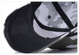  Snow Camo Baseball Cap Men Tactical Cap Camouflage Snapback Hat For Men's Bone Masculino Dad Hat Trucker Mart Lion - Mart Lion