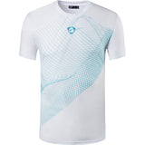 Jeansian Men's T-Shirt Tee Shirt Sport Dry Fit Short Sleeve Running Fitness Workout LSL069 Black Mart Lion LSL069White US S China