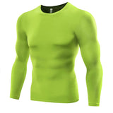 Men's Compression Under Base Layer Top Long Sleeve Tights Sports Running T-shirts