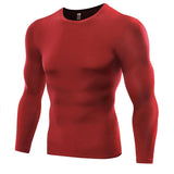 Men's Compression Under Base Layer Top Long Sleeve Tights Sports Running T-shirts Mart Lion R S China