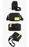  men's shoulder bag mini street Casual Oxford cloth chest bag function crossbody bags waterproof c52 Mart Lion - Mart Lion