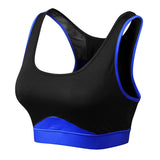 Fitness Sports Bra women Quickly Dry Breathable Tank Top Gym Running Padded Bra Energy Seamless Sport Bra femme Mart Lion 92702BL S 