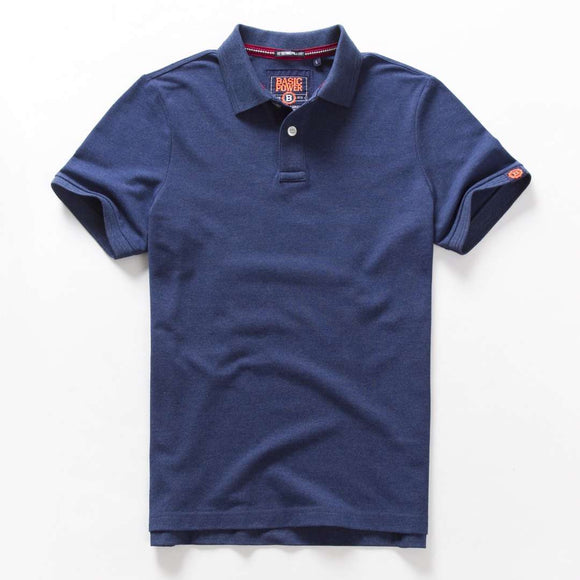 Summer Men's Polo shirts Cotton Short Sleeve Letter Embroidered Emblem Simple Shirt for Male Mart Lion   