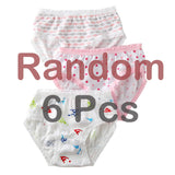  6Pcs/Lot Cotton Baby Girls Teenage Panties for Girls Kids Briefs Shorts Girls Underwear Children Underpants Clothes Mart Lion - Mart Lion