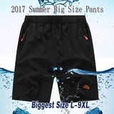  men's Summer casual Shorts slim fit loose Elastic Waist gym jogging sporting shorts outwear Quick-drying  board shorts Mart Lion - Mart Lion