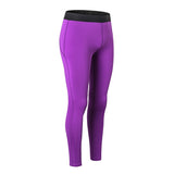 Women's Solid Yoga Leggings Winter Warm  Fitness Tights Woman Sports Fitness Pants Thick Warm Pants Gym Seamless Sportswear Mart Lion   