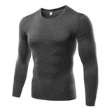 Men's Compression Under Base Layer Top Long Sleeve Tights Sports Running T-shirts Mart Lion H S China