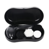 Portable 3-In-1 Electric Shoe Brush Sofa Car Seat Leather Shoes Cleaning And Maintenance Shine For Travel Mart Lion   