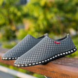 Men's Casual Shoes Summer Breathable Air Mesh Shoes Slip-On Style Shoes Sneakers Footwear Mart Lion   