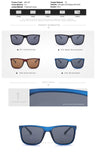 Polarized sunglasses Men's UV400 Classic Male Square Glasses Driving Travel Eyewear Gafas Oculos PL243 Mart Lion   