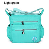 Nylon Women Messenger Bags Small Purse Shoulder Bag Female Crossbody Bags Handbags Bolsa Tote Beach Mart Lion Mint Green  