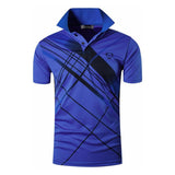 jeansian Men's Sport Tee Polo Shirt Golf Tennis Badminton Dry Fit Short Sleeve Black2