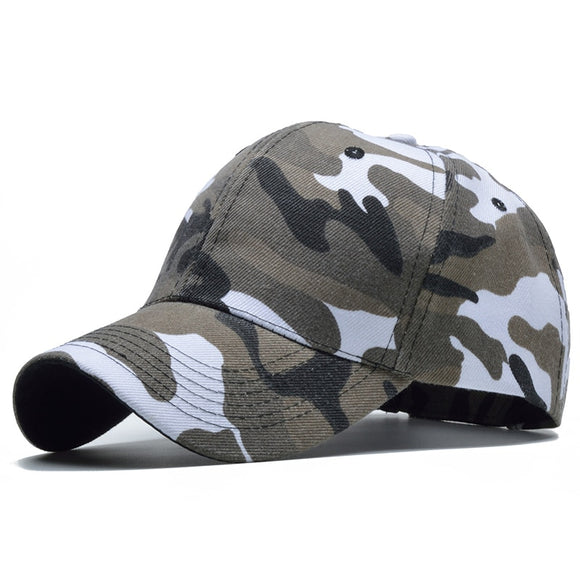 Snow Camo Baseball Cap Men Tactical Cap Camouflage Snapback Hat For Men's Bone Masculino Dad Hat Trucker Mart Lion A Style Gray  