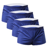 Underpants Men's Underwear Cotton Boxers Colorful Loose Shorts Panties Big Shorts Boxers calzoncillo hombre Mart Lion 6 M 4pcs
