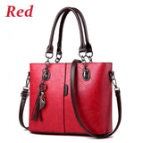 Handbags Women Bags Designer Big Crossbody Women Solid Shoulder Leather Handbag sac bolsa feminina Mart Lion Red About 31cm 13cm 24cm 