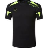 Jeansian Men's T-Shirt Tee Shirt Sport Dry Fit Short Sleeve Running Fitness Workout LSL069 Black Mart Lion LSL3209Black US S China