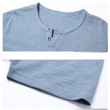 Summer Men's T-shirt Crew-Neck T Shirt Cotton Large Tops Tee Breathable Slim Fit T Shirt Homme  Oversized