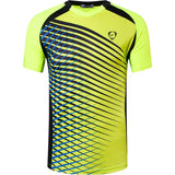 Jeansian Men's T-Shirt Tee Shirt Sport Dry Fit Short Sleeve Running Fitness Workout LSL069 Black Mart Lion   