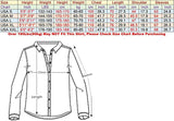 Jeansian Men's Dress Casual Shirts Button Down Long Sleeve Designer Mart Lion   