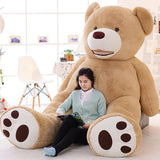  1pc Huge Size 260cm Giant Bear Skin ,Teddy Bear Coat ,Good Factary Price Soft Toys For Girls Popular Gift Mart Lion - Mart Lion