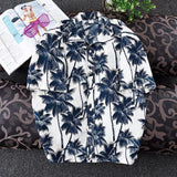 Aloha Shirts Men's Clothes Summer Camisa Havaiana Colorful Printed Short Sleeve Hawaiian Beach Shirts Mart Lion   