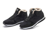  Men's Boots Winter Shoes Keep Warm Ankle Hombre Leather Winter Plush Winter Sneakers Mart Lion - Mart Lion