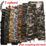 Men Casual Military Cargo Pants Camo Combat Loose Straight Long Baggy camouflage Trousers Mart Lion   