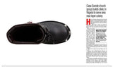 Men's Moto Boots Army Boots Military Tactical Boot Mid-calf Metal Punk Men's Shoes Platform Long Boots