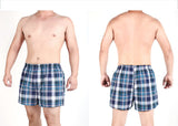 Men's Panties 8 pcs/lot Underwear Cotton Classic Plaid Boxers Loose Shorts Panties Breathable Home boxer homme