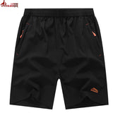 men's Summer casual Shorts slim fit loose Elastic Waist gym jogging sporting shorts outwear Quick-drying  board shorts Mart Lion   