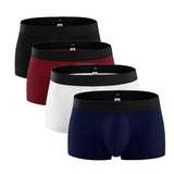 4 pcs/Lot Boxers Men's Underwear Cotton Shorts Panties Shorts Home Underpants Boxer Mart Lion A L 40-50kg 