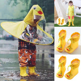 OChildre Rubber Boots Kids PVC Baby Girls Jelly Cute Bowknot Rain Waterproof Ankle Mart Lion   