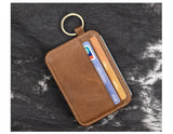 Retro PU Leather Bank Card Passport bag Mini Card Wallet Men's  ID Credit Card Holder Cards Pack Cash Pocket C139 Mart Lion   