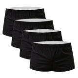 Underpants Men's Underwear Cotton Boxers Colorful Loose Shorts Panties Big Shorts Boxers calzoncillo hombre Mart Lion 3 M 4pcs