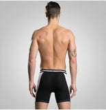 4pcs/lot Men's Underwear Long Boxers Panties Boxershort Calzoncillos Men's Underpants Boxer Hommes Modal Hombre Mart Lion   