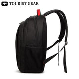 black bagpack men mochila swiss backpacks men&#39; Travel bag TOURIST GEAR 15.6 inch laptop business backpack Vintage School Bags  MartLion