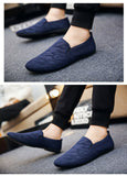 Men Loafers Casual Shoes Summer Canvas Light Breathable Flat Footwear Mart Lion   