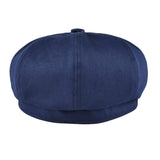 Newsboy Cap Men's Twill Cotton Hat 8 Panel Hat Baker Caps Retro Gatsby Hats Casual Cap Cabbie Apple Beret Mart Lion   