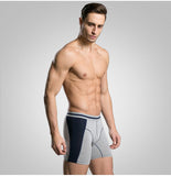 4pcs/lot Men's Underwear Long Boxers Panties Boxershort Calzoncillos Men's Underpants Boxer Hommes Modal Hombre Mart Lion   