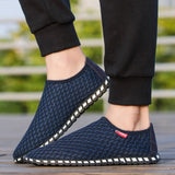 Men's Casual Shoes Summer Breathable Air Mesh Shoes Slip-On Style Shoes Sneakers Footwear Mart Lion   