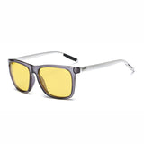Unisex Retro Aluminum Sunglasses Polarized Lens Vintage For Men's Women Polaroid sunglasses uv400 retro de sol Mart Lion FSKA387 C8 Grey Yell  