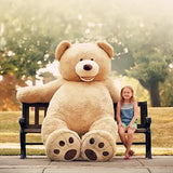 1pc Huge Size 260cm Giant Bear Skin ,Teddy Bear Coat ,Good Factary Price Soft Toys For Girls Popular Gift Mart Lion Default Title  
