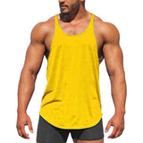  Bodybuilding stringer tank tops men blank vest solid color gyms singlets fitness undershirt men vest muscle sleeveless shirt Mart Lion - Mart Lion