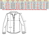 Jeansian Men's Dress Casual Shirts Button Down Long Sleeve Designer Mart Lion   