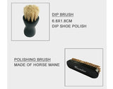 8-In-1 Shoe Polish Clean Brush Kit Travel Leather Care Shine Brush Sofa Car Seat Shoes Cleaning And Maintenance Mart Lion   