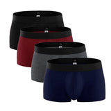 4 pcs/Lot Boxers Men's Underwear Cotton Shorts Panties Shorts Home Underpants Boxer Mart Lion I L 40-50kg 