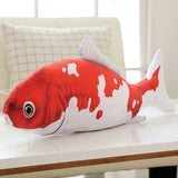 Arrive 20-140CM Cyprinus Carpio Fish Koi Carp Plush Toys Lifelike Stuffed Aquatic Fishes Pillow For Kid Gift Mart Lion 20cm 4 