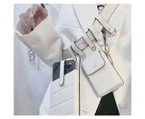 Leather Belt Bag Women  Fanny Pack Luxury Waist Packs Belt Phone Pouch Waist Bag For Girl Crossbody Bags Bum c218 Mart Lion   