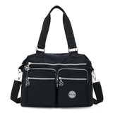 Women Top-handle Shoulder Bag Luxury Handbags Designer Nylon Messenger Beach Casual Tote Female Purse Crossbody Mart Lion black  